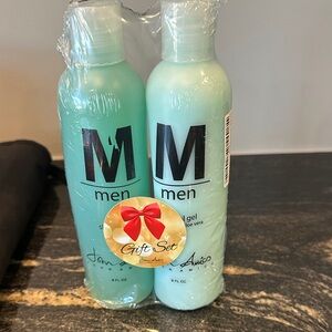 Men Shampoo and Gel Set - Blue